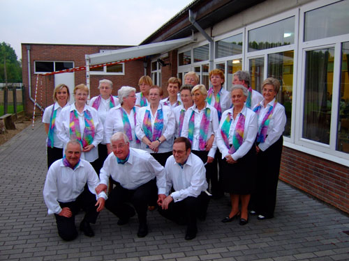 35 jarig bestaan koor mELVEREN